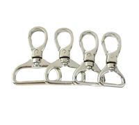 Swivel Snap Hooks, Multicolor Swivel Snap Hooks Lobster Clasp 15-32mm 5/10/20 Pcs(Silver,15mm-10Pcs)