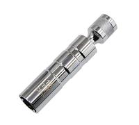 Swivel-Spark Plug Socket, Flexible Thin Wall 14mm, 16mm | Joint Plug Sleeve Flexible Removal Tool, 12 Angle Thin Wall 3 / 8-Inch Drive 14mm 16mm