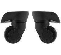 Swivel Spinner Caster,Swivel Wheels Replacement,1 Pair Universal Swivel Suitcase Luggage Mute Casters Replacement Wheels- Easy to Use Than Baggage Wheel Without Any Effort casters