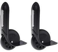 Swivel Spinner Caster,Swivel Wheels Replacement,1Pair Replacement Luggage Wheel Suitcase Repair Mute Caster Accessories D005 casters
