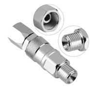 Swivel Sprayer Joint 1/4Inch Stainless Steel Airless High Pressure Spray Hose Swivel Joint 360 Degree Rotation Hose Connector Paint Sprayers Accessories