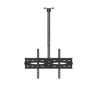 Swivel & Tilt TV Mount - Adjustable Floor TV Stand & Ceiling Bracket for 40-70" LED LCD Flat Screen TVs Supports Max 600x400mm Up to 110lbs Wall-Mounted Solution