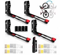 Relaxdays, bike rack, available in various designs | swivelling & foldable, wall-mounted, wall bracket