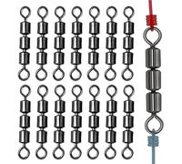 Swivels from a Rollers - 3 Swivels with Wheels for 15 Pieces | Stainless Steel Copper Kit for Trout, Water and Salt Perch