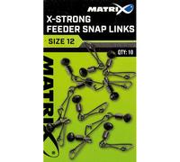 Matrix X-Strong Feeder Bead Snap Links X-Strong Feeder Bead Snap Links Size 10