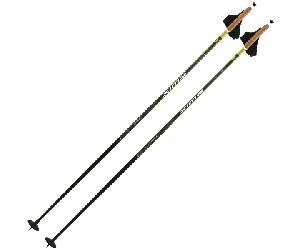 SWIX Dynamic D3 Just Click 50% Carbon - Mixte - Green / Black / Brown - size 165- model 2026 165