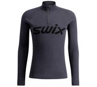 Swix Merino Half Zip M Black Men