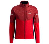 Swix - Nordic Warm Hybrid Jacket - Cross-country ski jacket size L, red