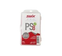 Swix PS08-6 - PRO Speed Wax - PS8 RED - 25 to 39 Degrees Fahrenheit - 60g Bar - Fluoro Free - Ski or Snowboard, red-Pink