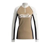 Swix RaceX Classic Half Zip Women's Top - Brown, Perfect for Cross-Country Skiing and Outdoor Activities
