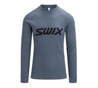 Swix RaceX Merino LS Tee L Blue Men