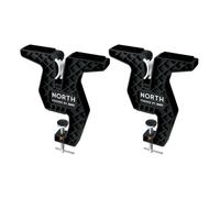 Swix T Bar Freeride Vise Ski & Snowboard Wide North Collection by Universal (2 Piece), Black