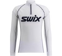 Swix - Thermal baselayer - Swix Racex Classic Half Zip Men Bright White/Dark Navy for Men - Size M White M