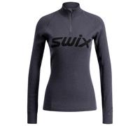 Swix - Women's RaceX Merino Half Zip - Merino base layer size M, blue