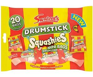 Swizzels 3 x Drumstick Squashiest Mini Bags, 280 g