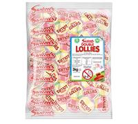Swizzels Double Lollies Sweets Bag 3kg Lolly Pops (1 3KG Bag)