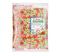 Swizzels Original Drumstick Lollies, Milk & Raspberry Flavour Sweets - 3kg Bulk Bag Lollipops