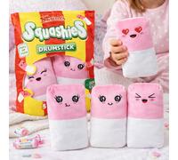 Swizzels Drumstick Lolly Sweets Squashies Cushion Plush Fidget Zip up Soft Toys