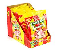 Swizzels Drumstick Original Raspberry & Milk Squashies (145g bag x 12)