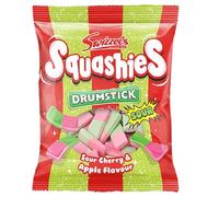 Swizzels Drumstick Sour Cherry & Apple Squashies 145g 12x Bulk Box