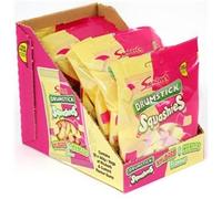 Swizzels Drumstick Squashies Rhubarb & Custard 140g - PACK (12)