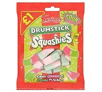 Swizzels Drumstick Squashies Sour Cherry & Apple Flavour (Pack of 12 x 145g)