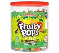 Swizzels Fruity Pops Fruit Flavour Lollipops (Pack of 130 x SGL)