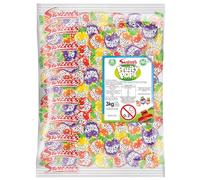 Swizzels Fruity Pops Lollies, Bulk Sweet Bag of Fruity Pop Lollipops 3kg (Pack of 1)