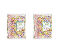 Swizzels Fruity Pops Lollies Bag 3 kg Bulk Sweets (Pack of 2)