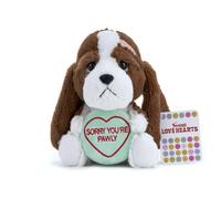 SWIZZELS LOVE HEARTS 18CM (7”) SORRY YOU'RE PAWLY SOFT TOY