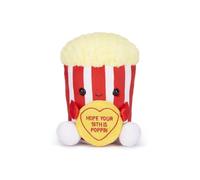 Swizzels Love Hearts 7" (18cm) "Hope Your 18th is Poppin" Popcorn Plush Soft Toy