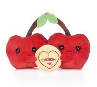 Swizzels Love Hearts 8" / 20cm Cherries "I Cherish You" Soft Plush Gift