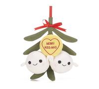 Swizzels Love Hearts 9" / 23cm Christmas Mistletoe Hanging Plush Soft Gift