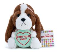 "Swizzels Love Hearts Plush Bassett Hound 18cm - BRAND NEW"
