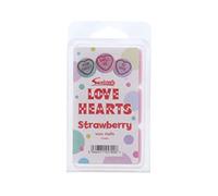 Swizzels Love Hearts Strawberry Wax Melts 2 Packs (1 Pack 12 Melts), HOSWI019