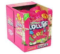 Swizzels Luscious Lollies £1 Price Marked Sweets, Bulk Box (12 x 132g)