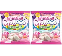 Swizzels MARVELLOUS MALLOWS £1.25 PMP (100g) (Pack of 2)