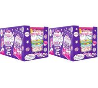 Swizzels Marvellous Mallows Drumstick Raspberry & Milk Flavour Marshmallows 125gx8, Bulk Sweets Case (Pack of 2)