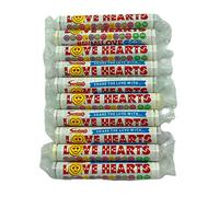 Swizzels Matlow Giant Love Hearts Rolls, 10 Packs