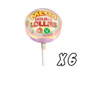 Swizzels Mega Double Lollies 32G Pack Of 6