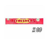Swizzels Matlow Giant Refreshers Strawberry Flavour 18 g (Pack of 60)