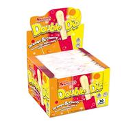 Swizzels Orange and Cherry Double Dip Sherbet Sweets 36 Sachets of Fizzy Fun