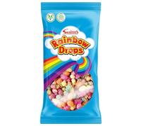 Swizzels Rainbow Drops Multibag - A Delicious Assortment of Fruity Candy Treats in a Convenient Multipack