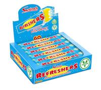 Swizzels Refreshers Lemon Chew Bar (60 x 18g), Bulk Sweets for Party Bags and More