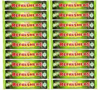 Swizzels Retro Classic Chew Bars Individually Wrapped Sweets | Bulk Box Assorted Sweet Pick and Mix Selection (Swizzels Refreshers Chew Bar Sour Apple x 18)