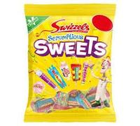 Swizzels Scrumptious Sweets 12 x 134g, Bulk Sweets for Party Bags and Events, Chewy Treats and Lollipops