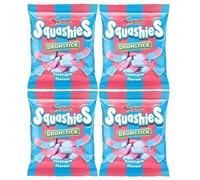 Swizzels Squashies Soft and Foamy Sweets 120g x 4 Single Bags | For Parties, Gifts, Sharing, Seasonality, Special Events (Swizzels Squashies Bubblegum x 4)
