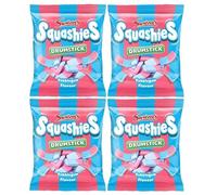 Swizzels Squashies Soft and Foamy Sweets 120g x 4 Single Bags | For Parties, Gifts, Sharing, Seasonality, Special Events (Swizzels Squashies Bubblegum x 4)
