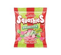 Swizzels Squashies Drumstick Sour Cherry and Apple 120g Bag 124212