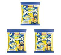 Swizzels Squashies Minion Sweets - Banana & Blueberry Flavour - Single Bag 120g (Pack of 3)